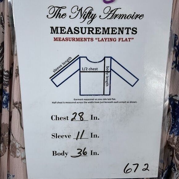 Umgee Floral Bell Flounce Sleeve Tunic Blouse Ruffle Tassel Tie Neck Boho L NWT - Picture 9 of 10